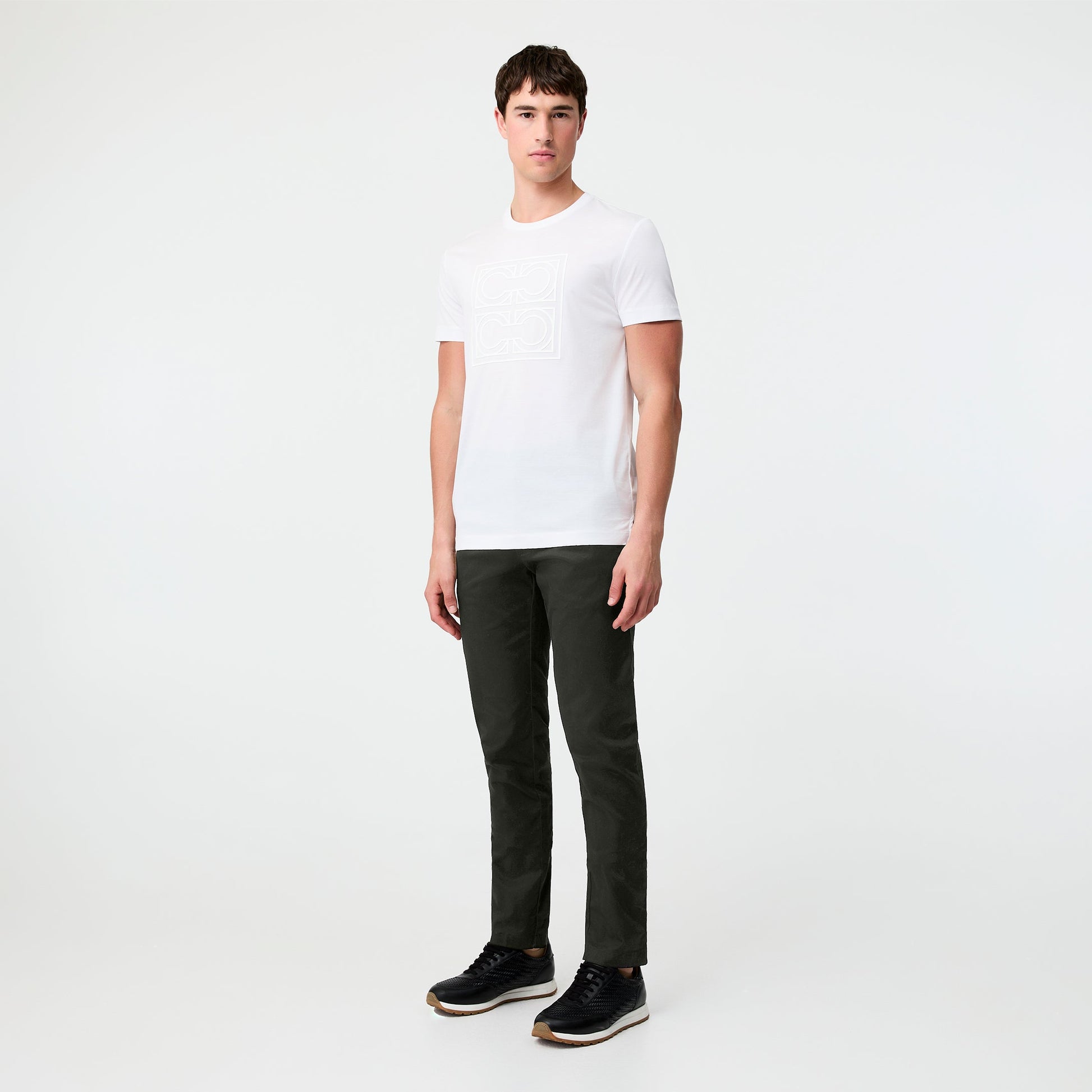 Tech Cotton Stretch Slim Pant Olive