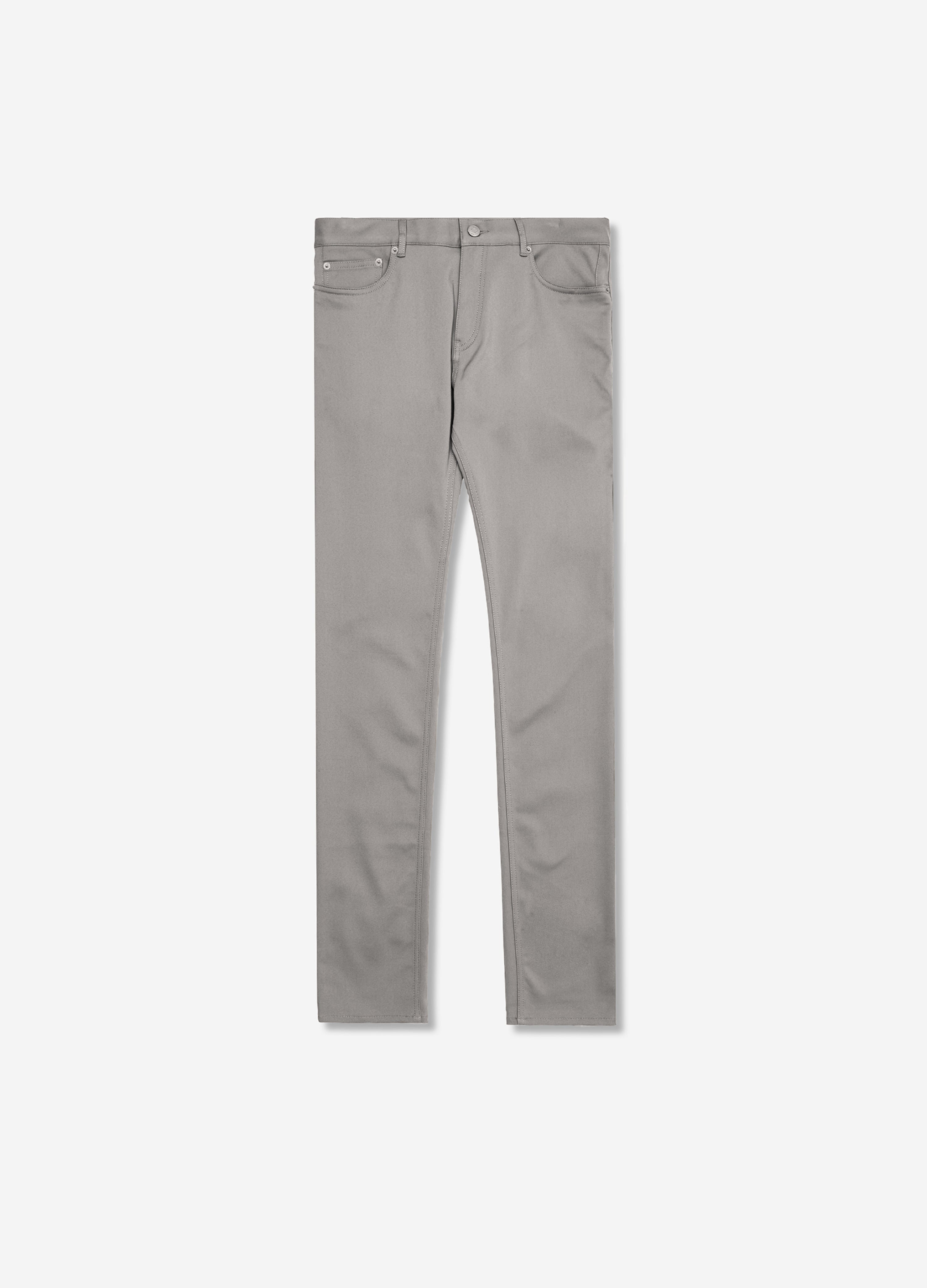Slim Fit Tech Cotton Stretch Jeans Steel