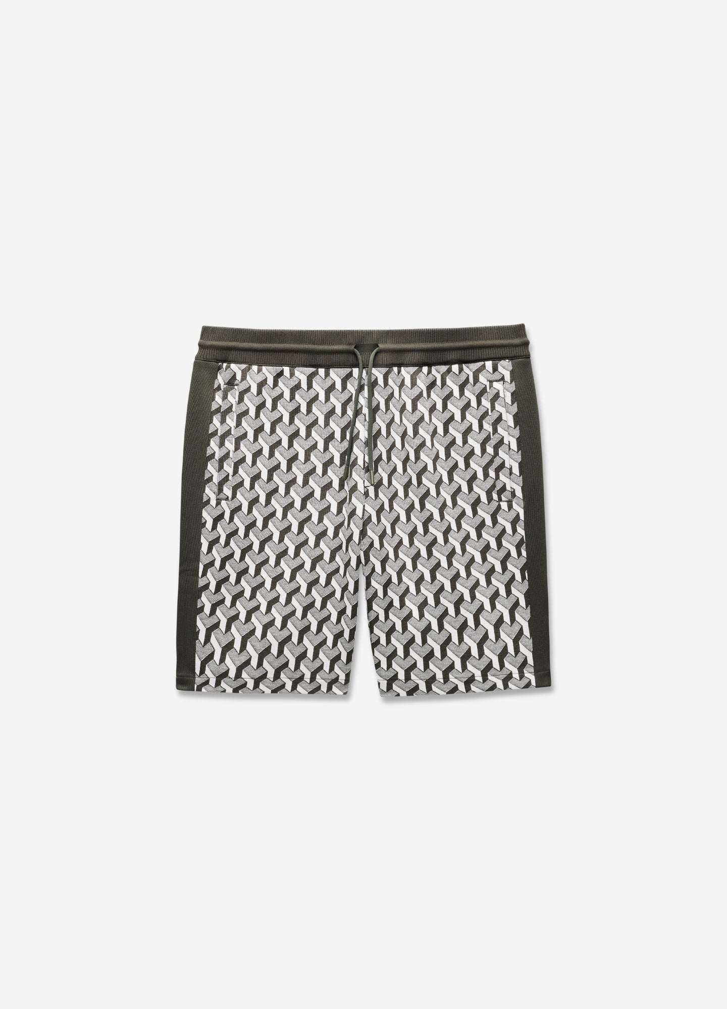 Jacquard Sweat Shorts Thyme