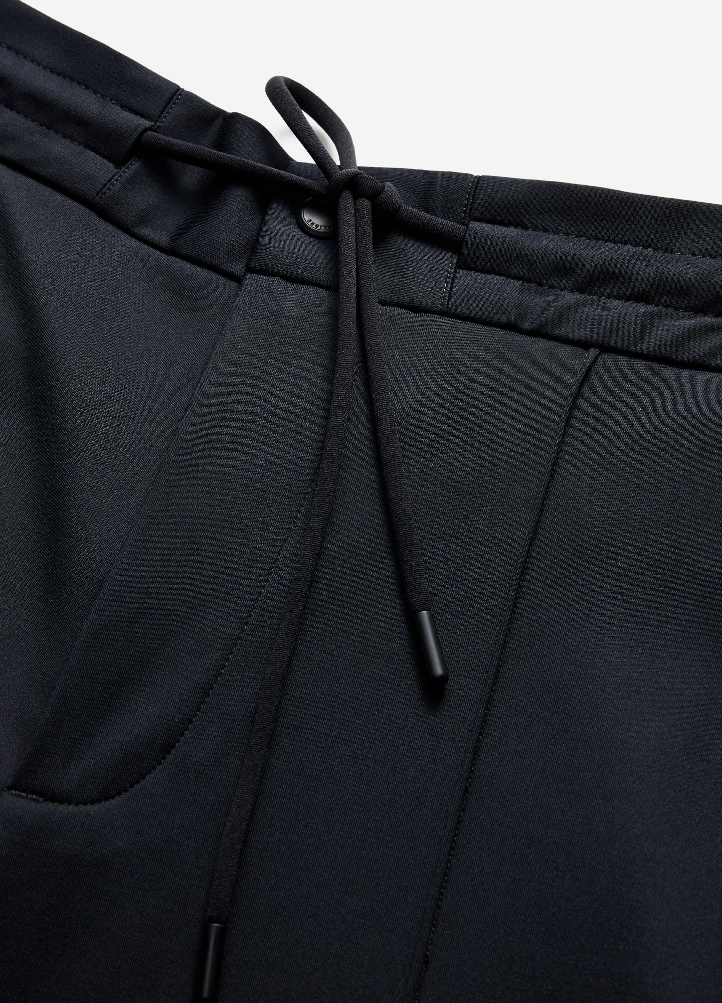 Performance Pintucked Pants Black