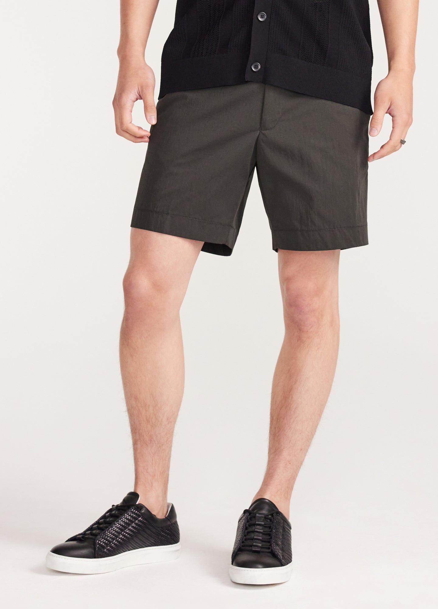 Tech Cotton Shorts Dark Green