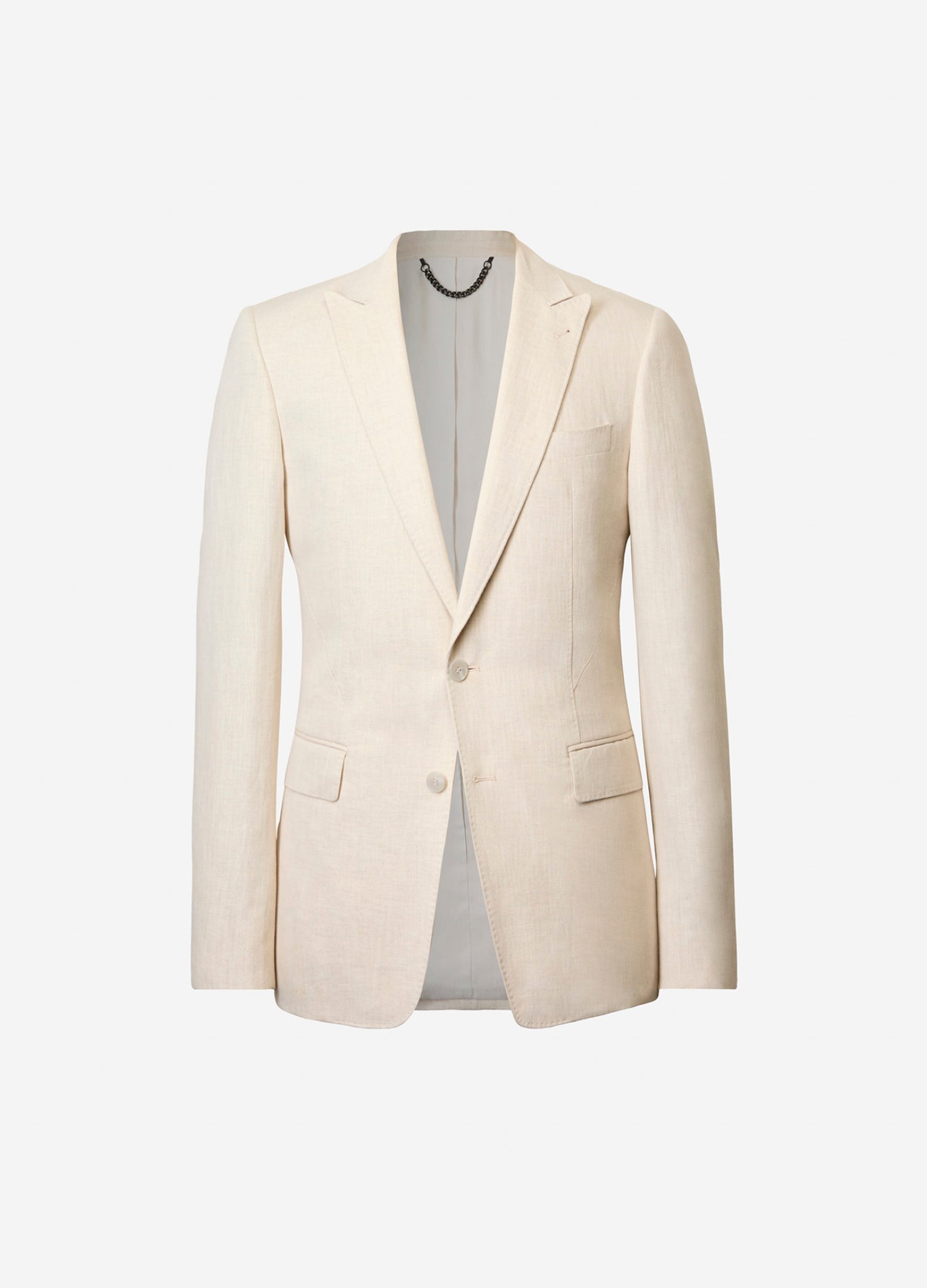 Linen Cotton Sports Coat  Natural