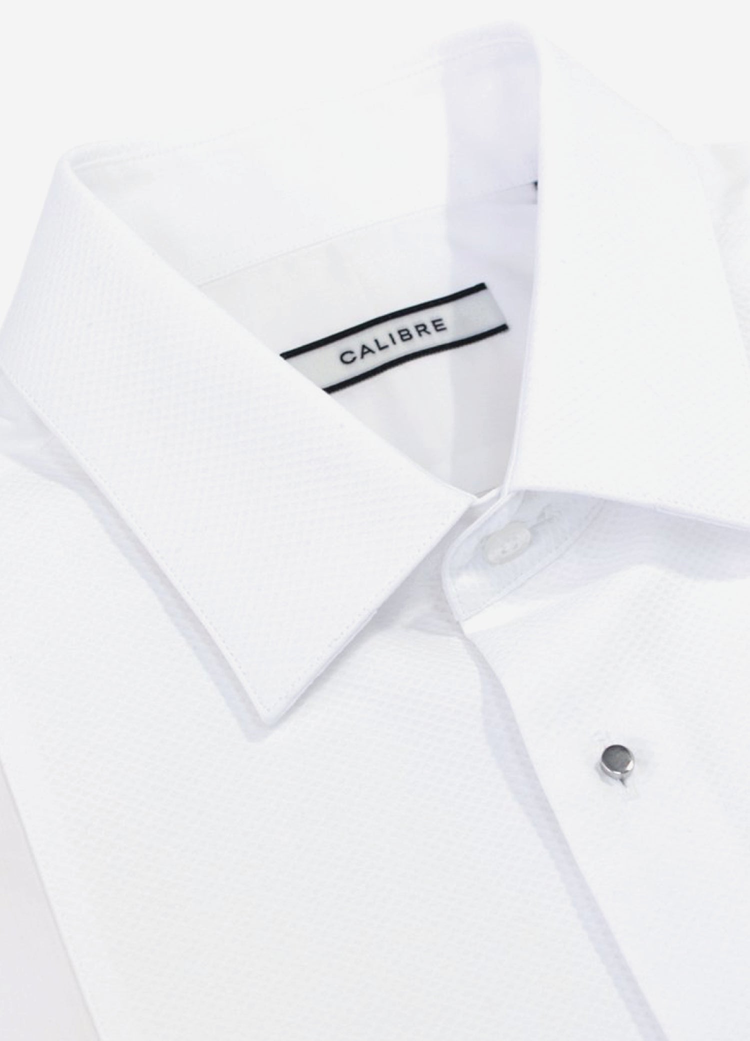 Tailored Fit Marcella Bib Tuxedo Shirt White