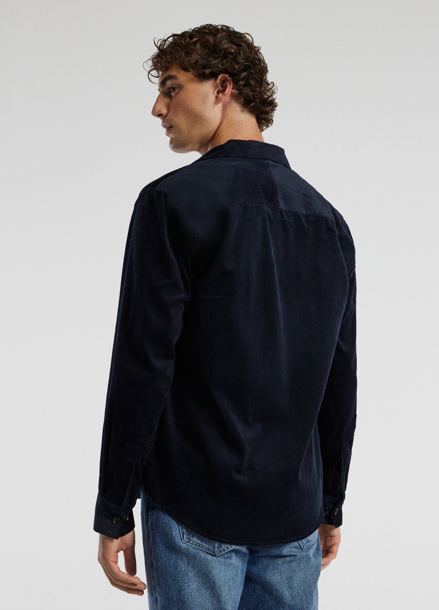 Cord Shirt Navy