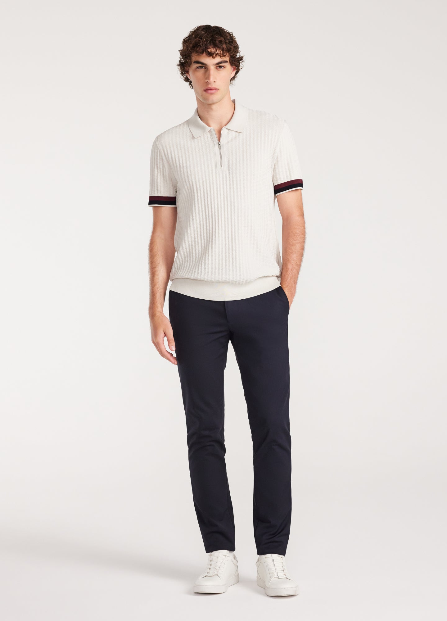 Polo a doppia striscia sale