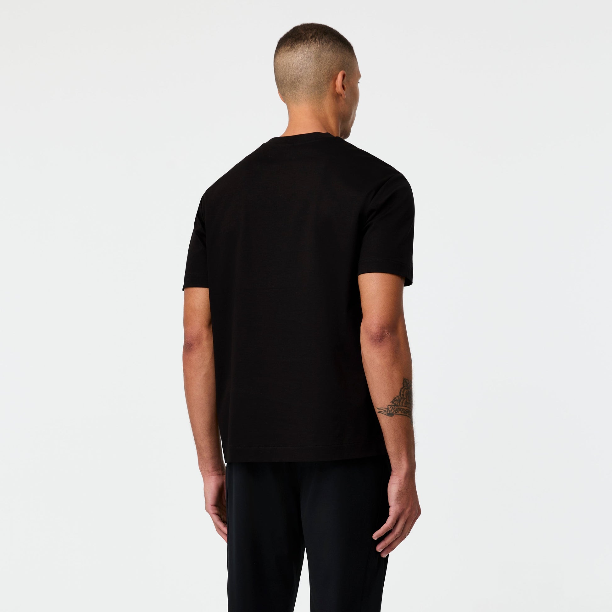Relaxed Fit Crew Neck T-shirt Black