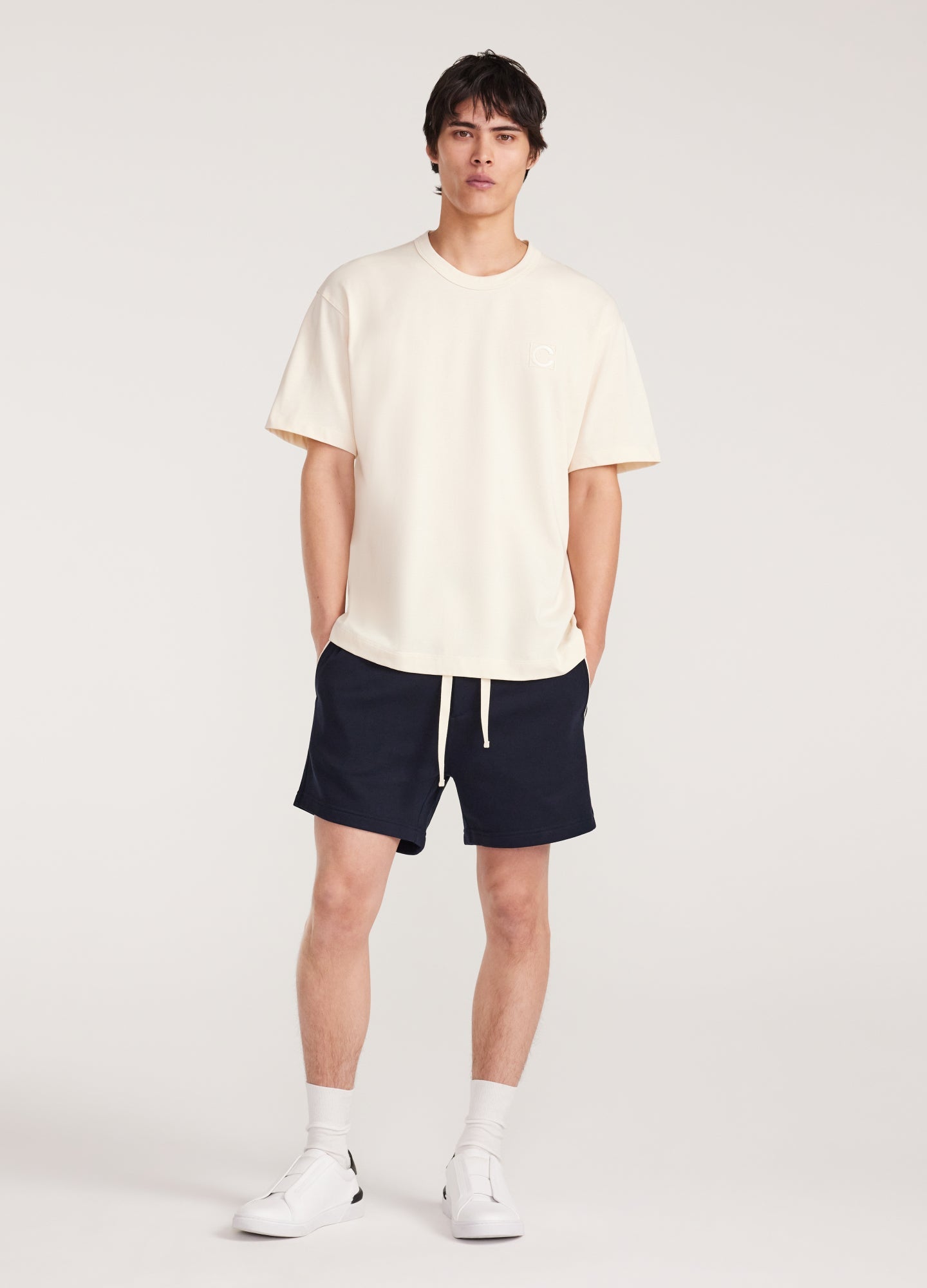 Loose Fit T-shirt Cream