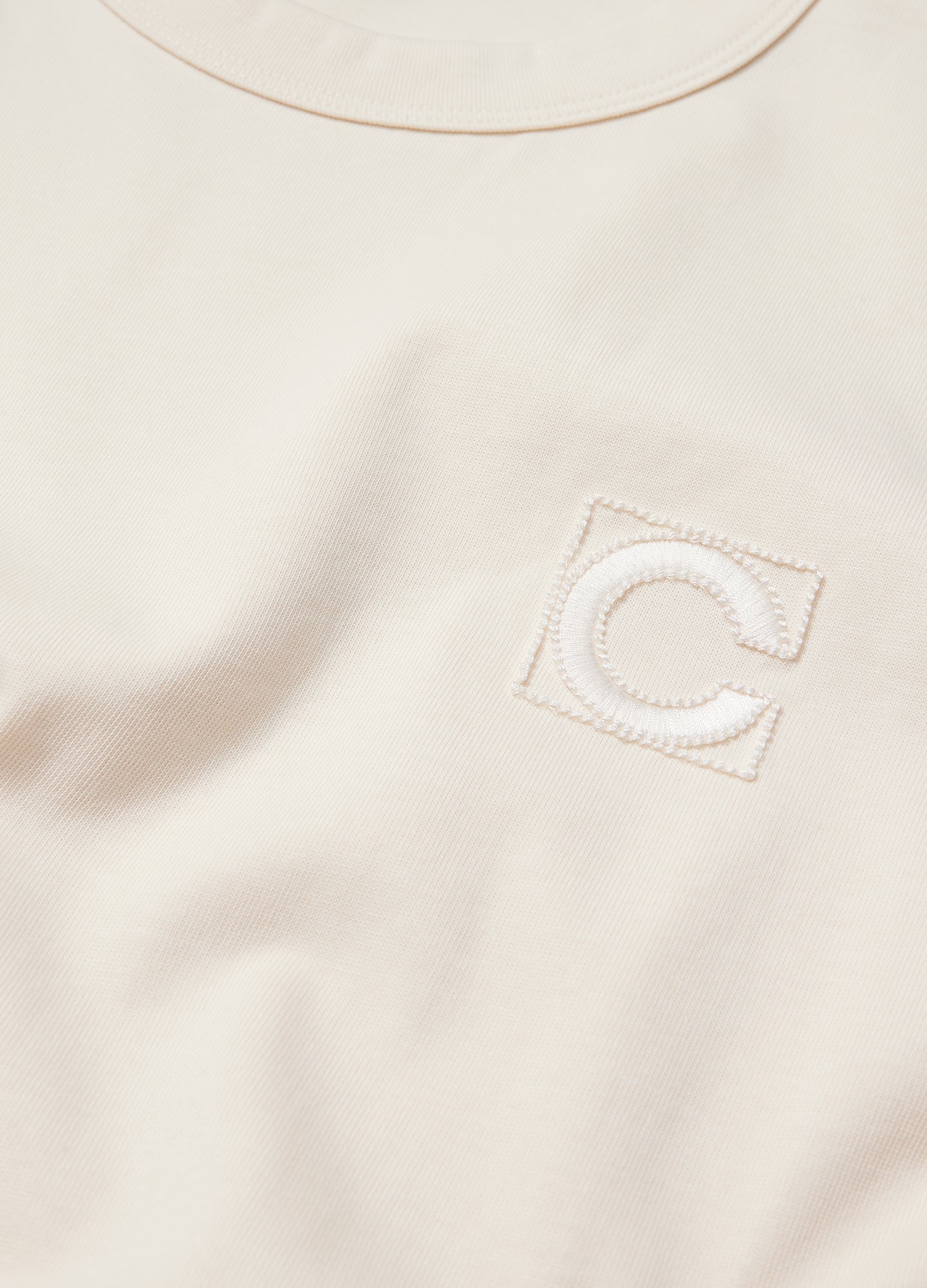 Loose Fit T-shirt Cream