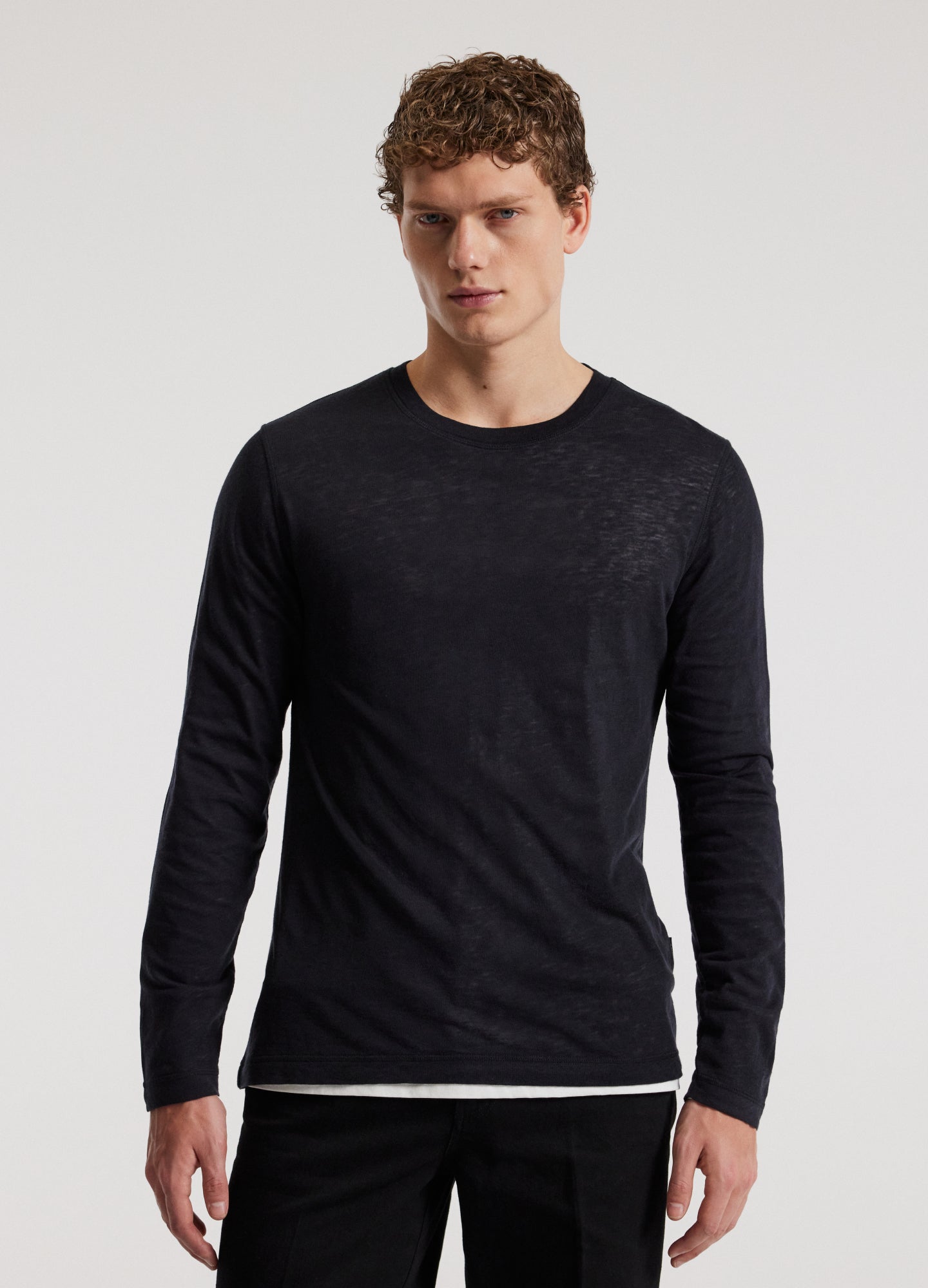 Long Sleeve Double Layer T-shirt Ink