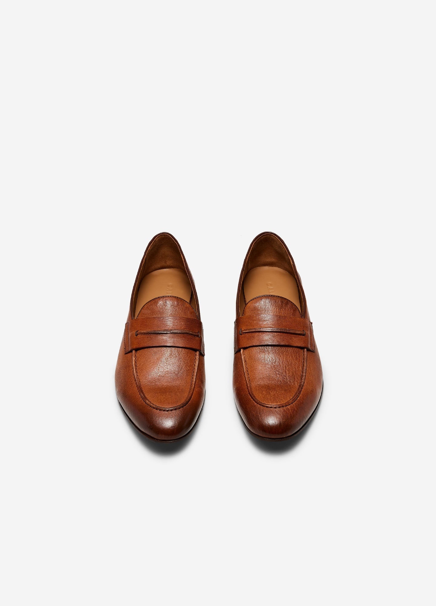 Vintage Leather Loafer Tan