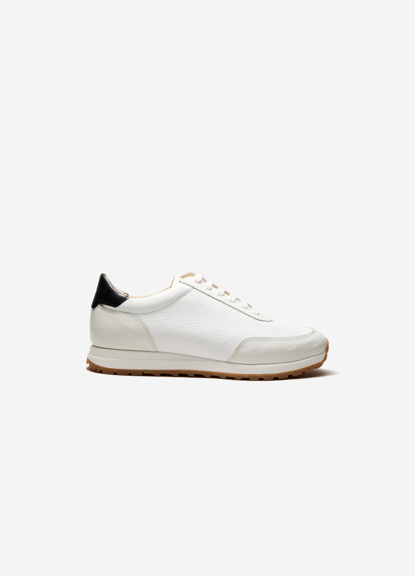 Sneaker sportiva Full Grain bianca Combo