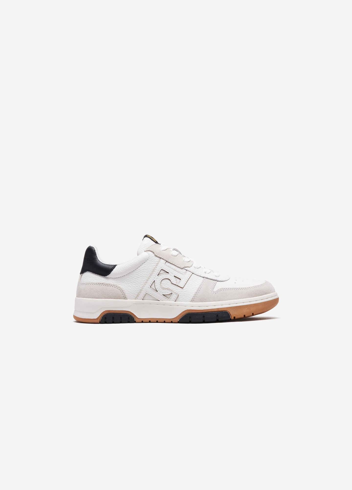Sneaker da tennis con logo Court bianca