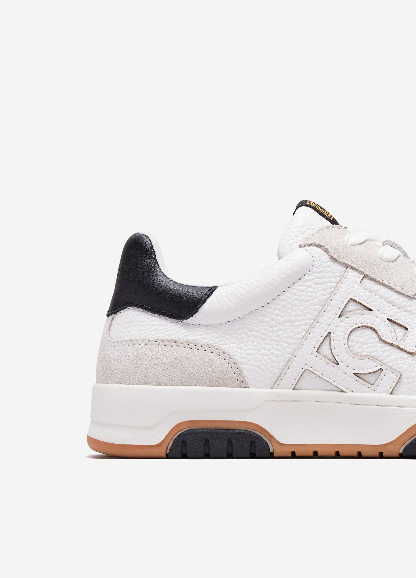 Sneaker da tennis con logo Court bianca
